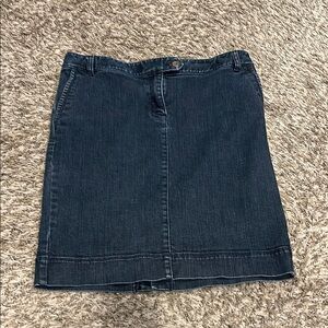 Ann Taylor LOFT denim skirt
